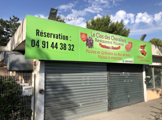 Restaurant Le Clos Des Chevalier à Marseille, France