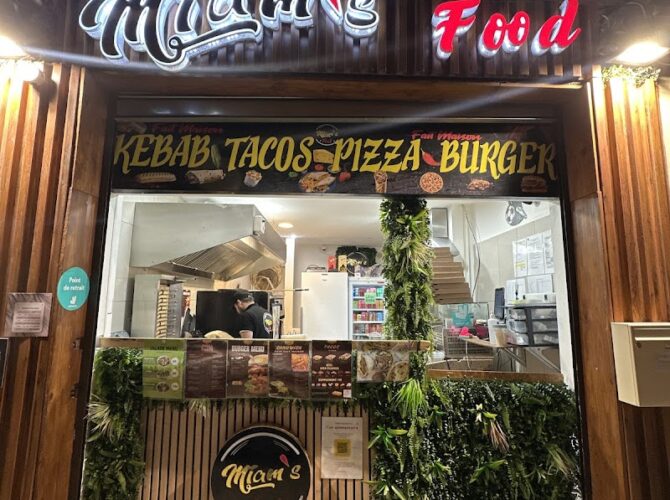 Restaurant MIAM’S FOOD : PIZZA-TACOS-BURGER-KEBAB – LIVRAISON à Nice, France