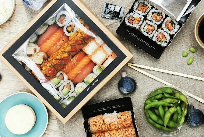 Restaurant Sushi Shop Kirchberg à Luxembourg (Ville), Luxembourg