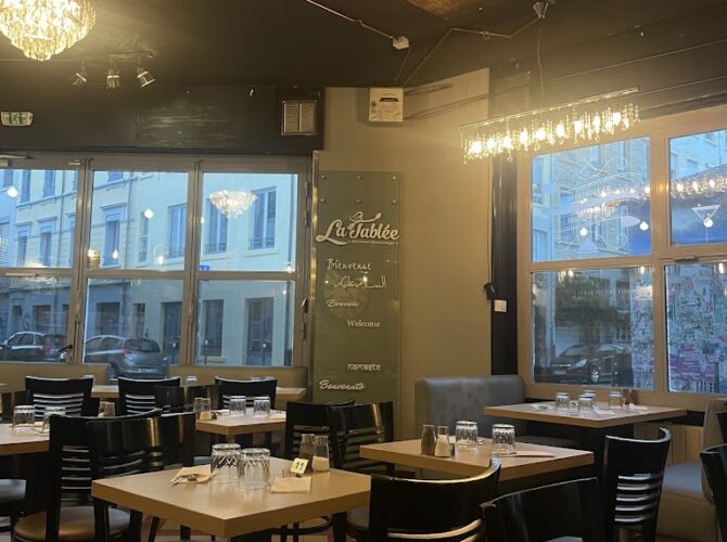 Restaurant A LA TABLÉE à Lyon, France