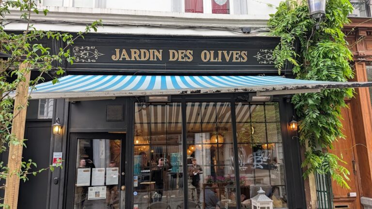Restaurant Jardin des Olives à Bruxelles, Belgique