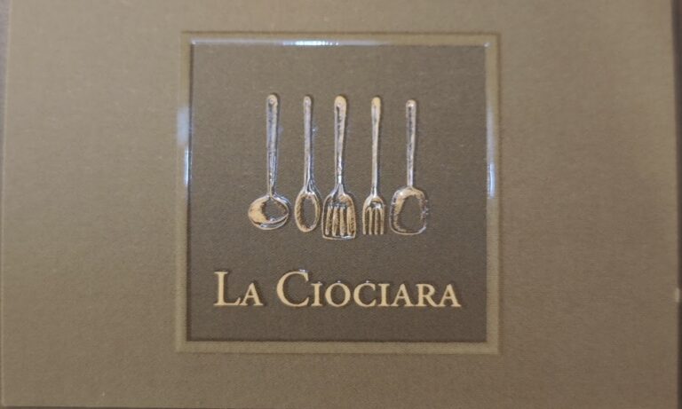 La Ciociara, Restaurant