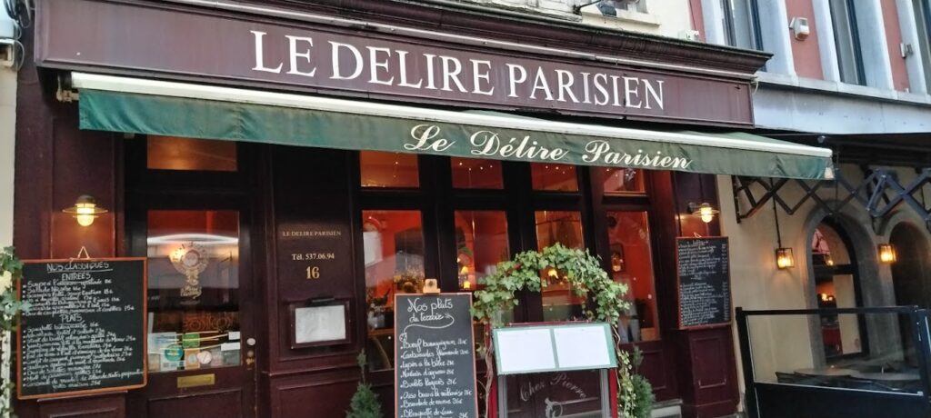 Restaurant Le Délire Parisien à Saint-Gilles, Belgique