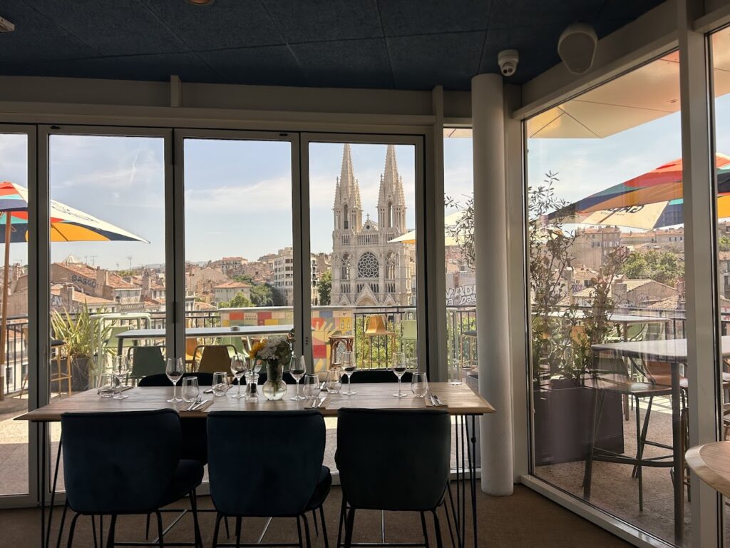 Restaurant Rooftop des Réformés à Marseille, France