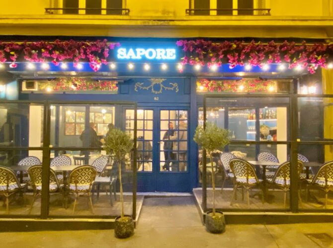 Restaurant SAPORE à Paris, France