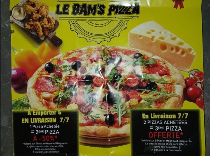 Restaurant Le bam’s pizza . Victoria à Vierzon, France