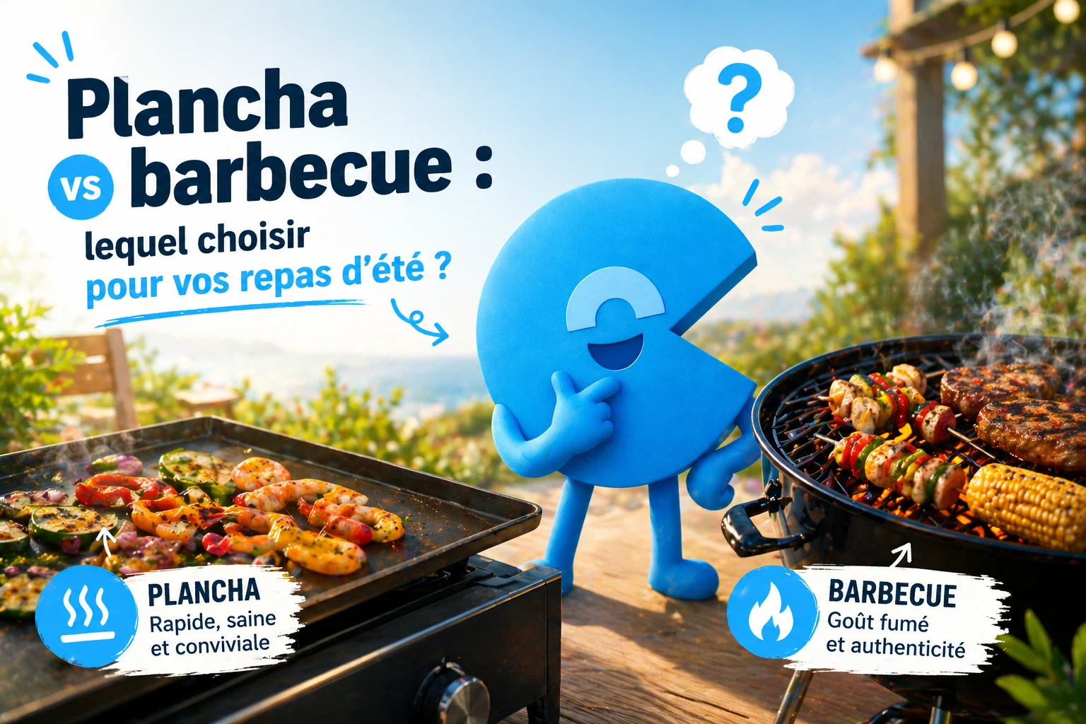 Plancha vs barbecue : lequel choisir pour vos repas d’été ?