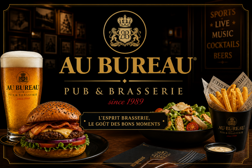 Restaurant Au Bureau – Pub et Brasserie à Fresnes, France