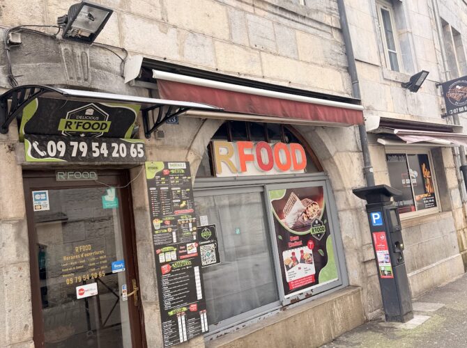 Restaurant Rfood Besançon à Besançon, France