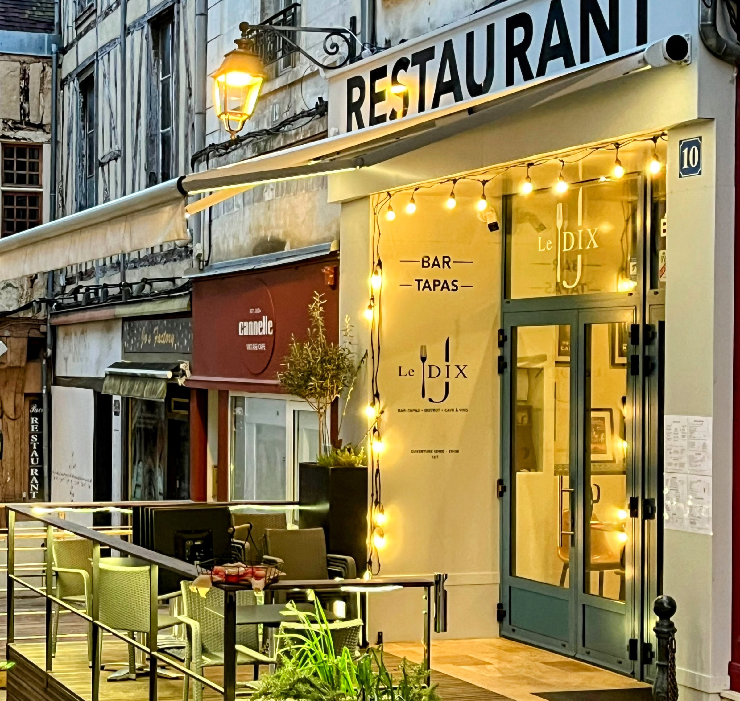 Restaurant LE DIX à Auxerre, France — photo 5
