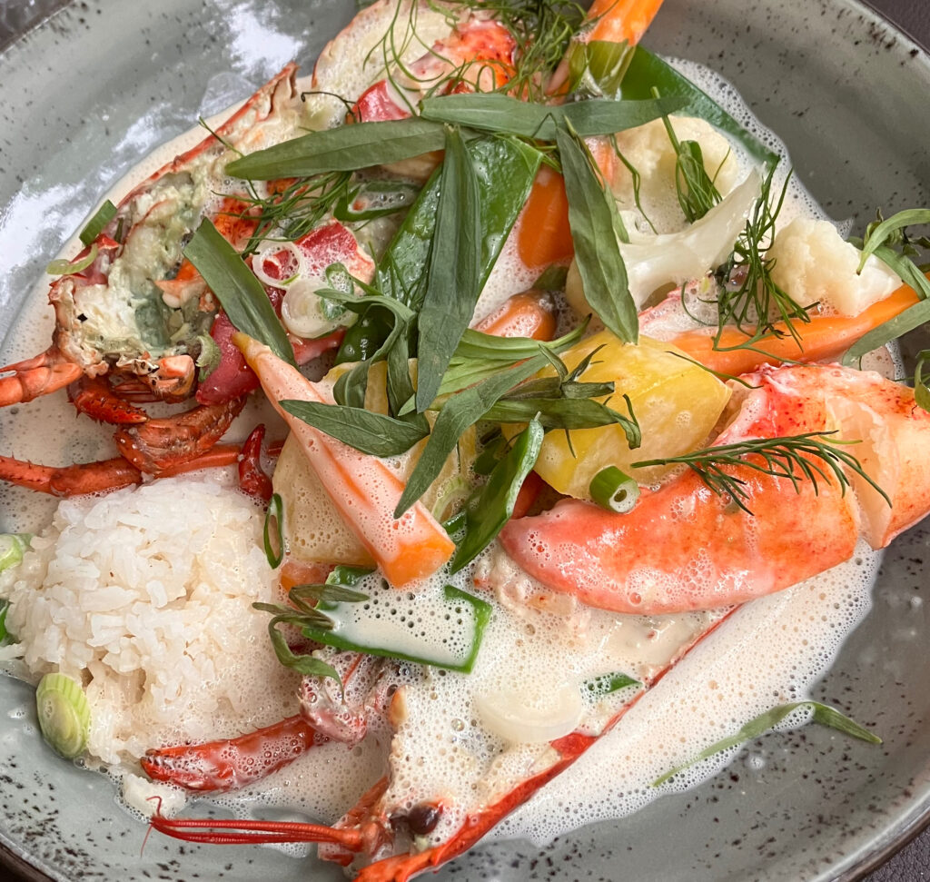 Menu homard restodays