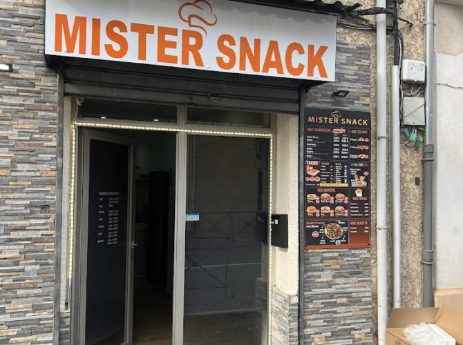 Restaurant Mister snack à Sérignan, France
