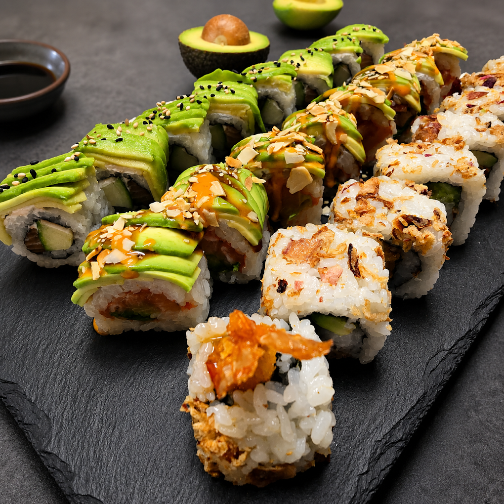 Snow lion sushi