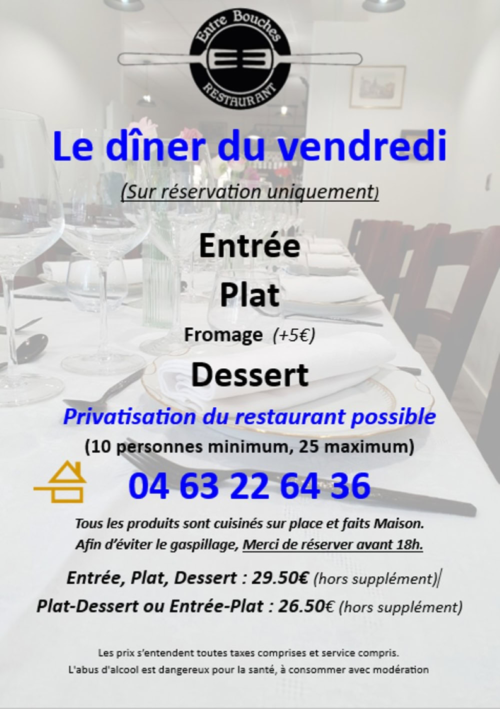 Restaurant l’Entre Bouches à Chamalières, France — photo 2