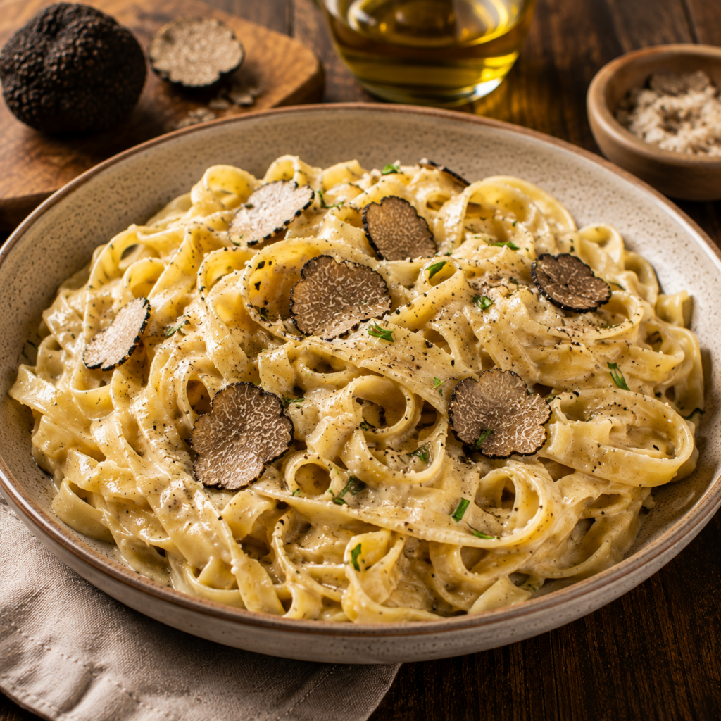 Tagliatelles à la truffe
