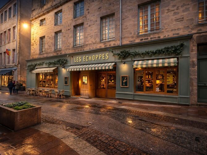 Restaurant LES ÉCHOPPES à Limoges, France