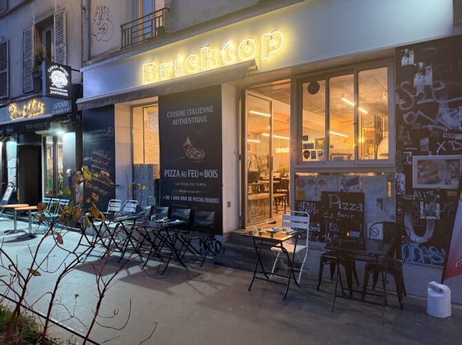 Restaurant Bricktop Pizza à Paris, France