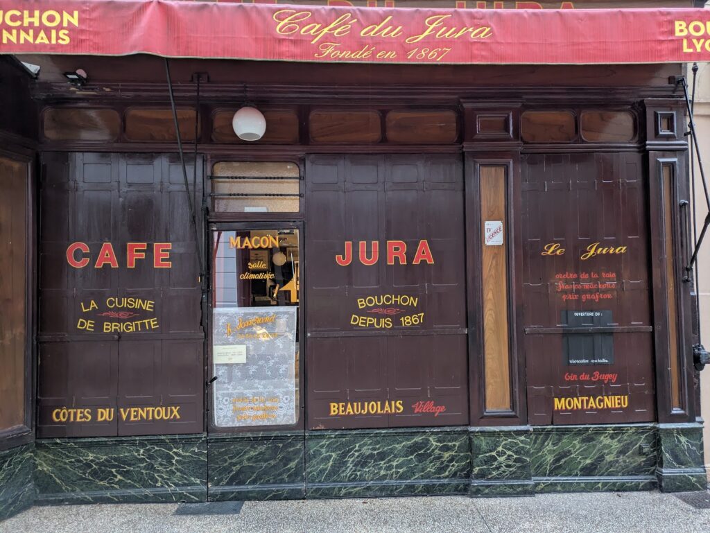 Café du Jura – Bouchon Lyonnais