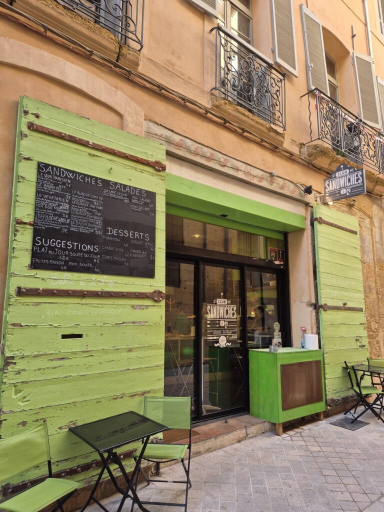 Restaurant Club Sandwiches à Aix-en-Provence, France