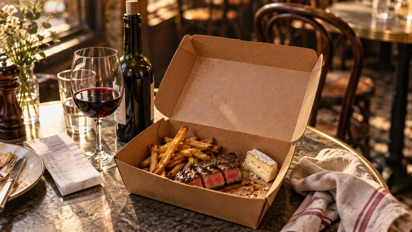 Doggy bag au restaurant : obligatoire depuis 2021, ce que la loi française vous permet vraiment