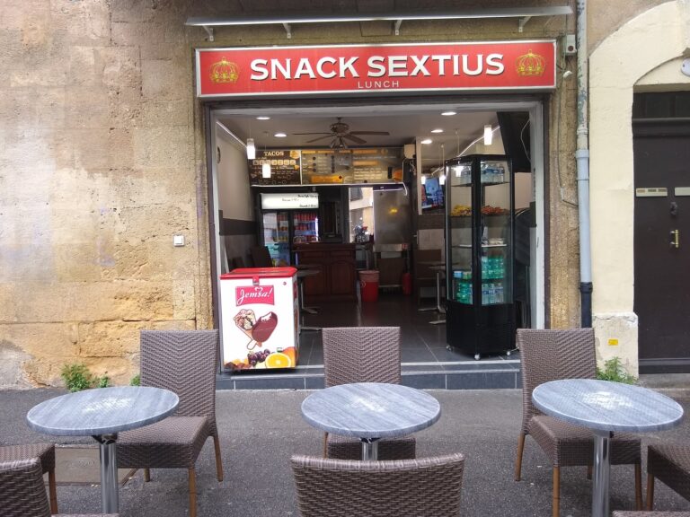 Restaurant Snack Sextius à Aix-en-Provence, France