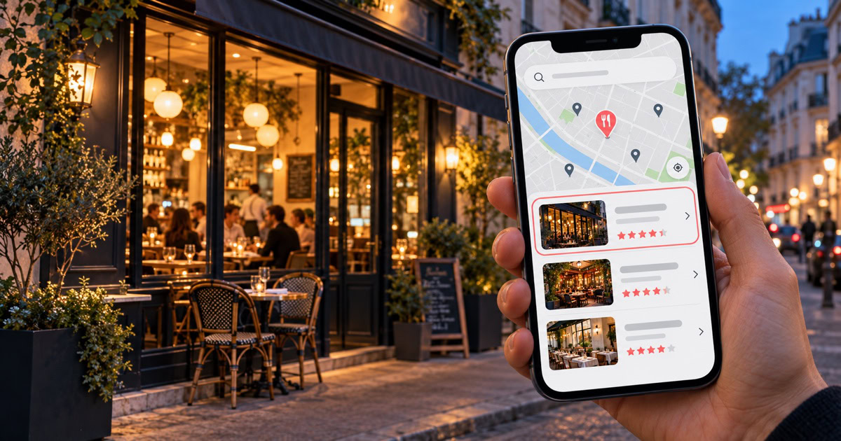 Restaurateurs : pourquoi la fiche Google est devenue indispensable en 2026 (et comment Rankeat amplifie votre visibilité)