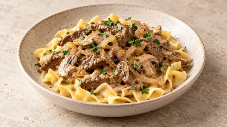 Bœuf Stroganoff