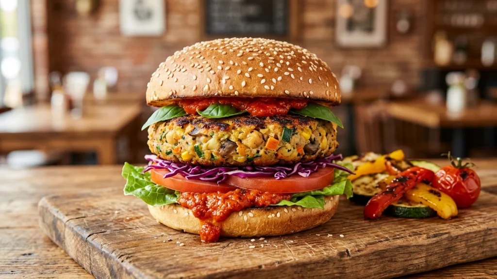 Burger vegan