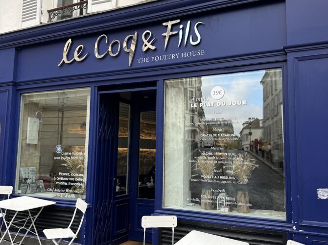 Restaurant Le Coq & Fils à Paris, France