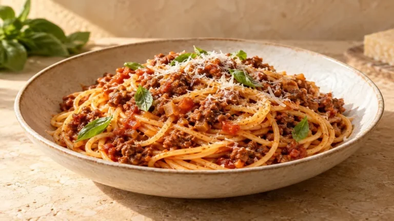 Pâtes Bolognaise